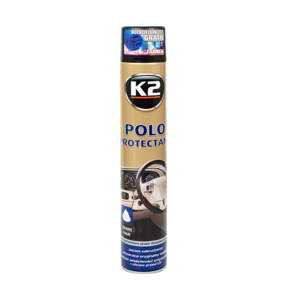 Поліроль для панелей приладів K2 POLO PROTECTANT 750 мл K418