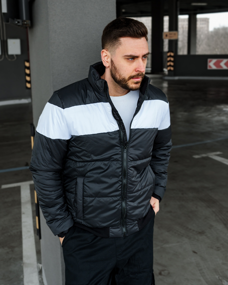 Куртка Лион черно-белый S M | Зображення 8