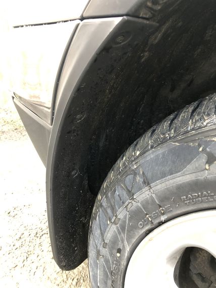 Бризковики з порогами (4 шт) для BMW X3 E-83 2003-2010 рр | Зображення 8
