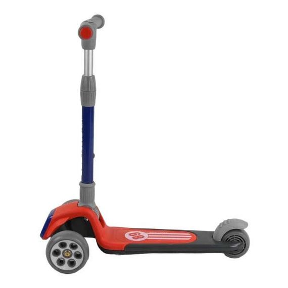 Самокат триколісний з підсвічуванням Best Scooter RS-9119 Червоний