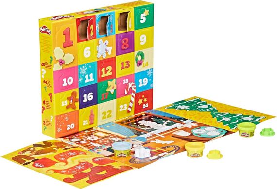 Play-Doh Holiday Advent Calendar 2025 Праздничный Адвент-календарь Оригинал Hasbro | Зображення 3