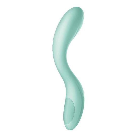 Вибратор с подвижным шариком Satisfyer Rrrolling Pleasure для точечной стимуляции точки G, мятный Sex Aura | Зображення 3