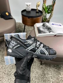 Чоловічі кросівки ASICS Gel-Kahana TR V2 All Black Silver , В'єтнам 42 26.5