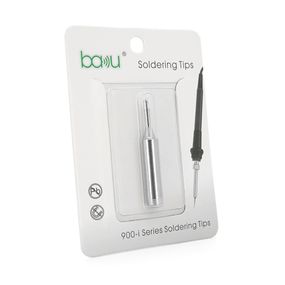 Жало для паяльника BAKKU BK-900M-T-2C, silver, 4x6.3mm, медь, быстрый нагрев