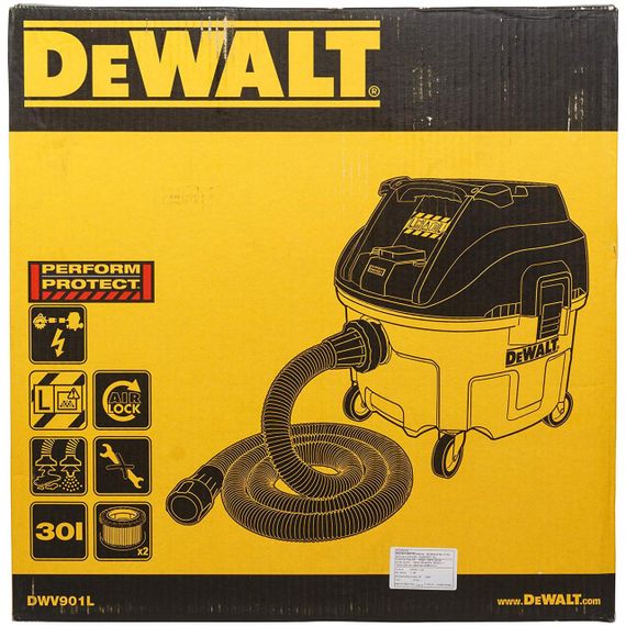 Пылесос сетевой 1400Вт DeWALT DWV901L | Зображення 7