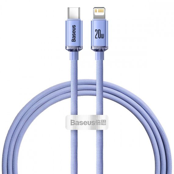 Кабель Baseus Crystal Shine Series Type-C to Lightning 20W (1.2m)
