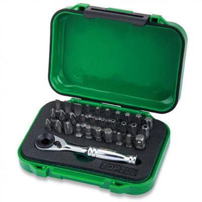Набор бит Toptul с трещоткой 1/4&quot; 31шт (GABW3103)