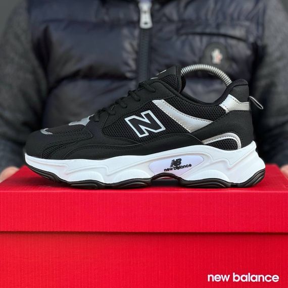 Кросівки весна літо New Balance колір: чорний білий | Зображення 3