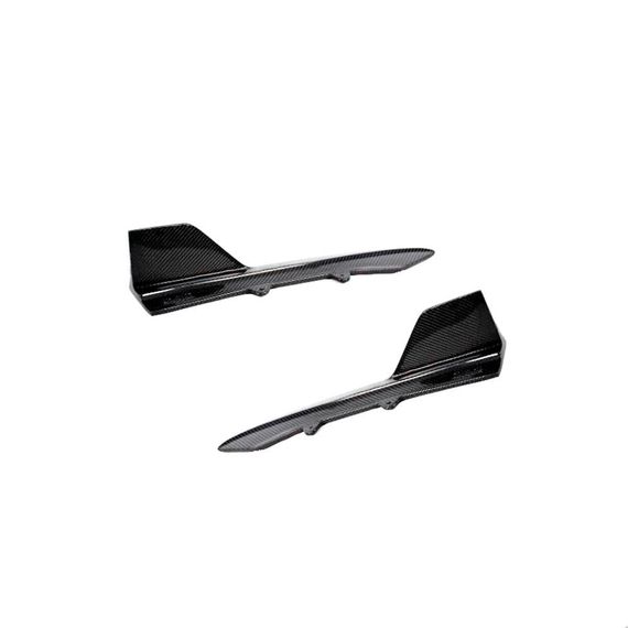 Накладки на задній бампер Flap (для F30 M-Sport, Карбон) для BMW 3 серія F-30/31/34 2012-2019 рр | Зображення 3