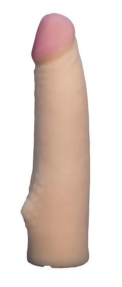 Насадка для страпона тілесна EGZO CIBERSKIN NSTR07 ( 18,5 см х 3,8 см ) Sex Aura | Зображення 1