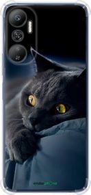 Чохол на Infinix Hot 20 Димчастий кіт "825sp-2966-2448"