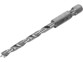 Свердло по дереву YATO Польша : Ø4 x 75/40 мм, хвостовик- HEX 1/4", HSS 4241 YT-33861