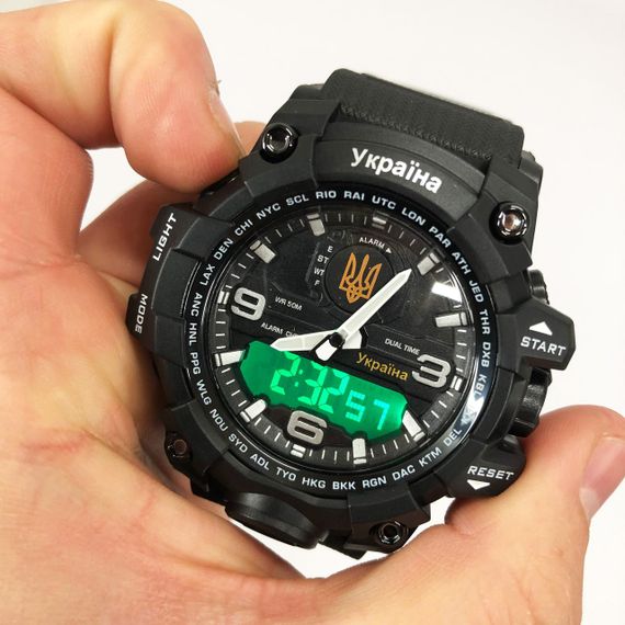 Водонепроникні наручні електронні годинники для чоловіків SKMEI, Ударостійкі водонепроникні годинники ZL-17 | Зображення 1