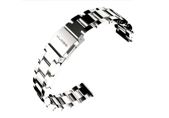 Металевий ремінець Primo Mijobs для фітнес-браслета Xiaomi Mi Band 3 - Silver | Зображення 3