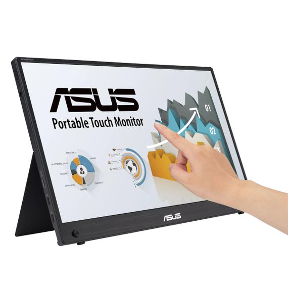 Монитор портативный Asus 15.6&quot; ZenScreen MB16AHT mHDMI 90LM0890-B01170 | Зображення 2