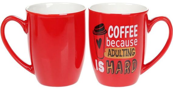 Кружка фарфорова "Coffee First" 340мл | Зображення 1