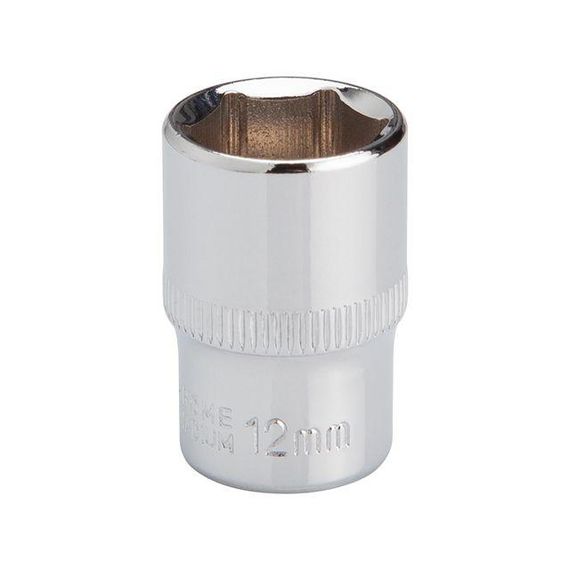 Головка шестигранна STORM 1/4", 12 мм, Cr-V INTERTOOL ET-0442 | Зображення 1