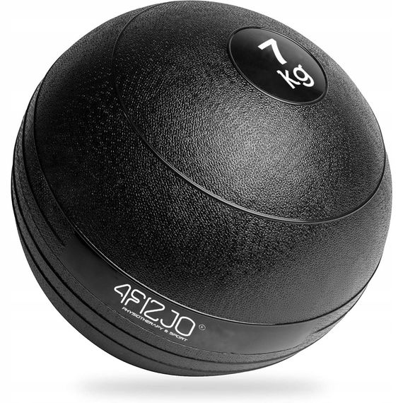 Слембол (медичний м'яч) для кросфіту 4FIZJO Slam Ball 7 кг Black (P-5907739315434)