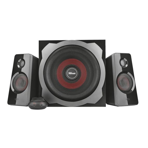 Акустическая система (Колонки) Trust 2.1 GXT 38 Tytan Ultimate Bass Speaker Set BLACK 19023_TRUST | Зображення 5