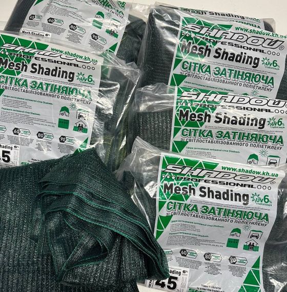 Сетка затеняющая 45% 3*10 м затеняющая сетка для огорода | Зображення 1