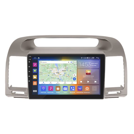Штатная магнитола 9" Lesko для Toyota Camry V (XV30) Рестайлинг 2004-2006 2/32Gb CarPlay 4G Wi-Fi GPS Prime