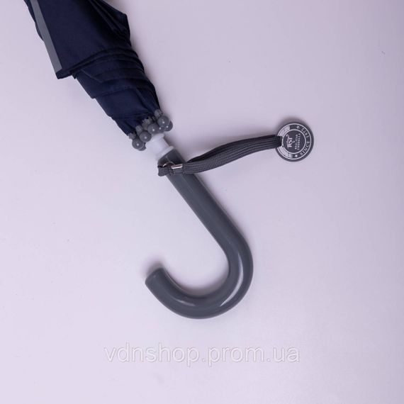 Класична дитяча парасолька-тростина механічна з поліестеру міцна надійна 8 спиць діаметр 89 см Синій HP-23-12BL | Зображення 5