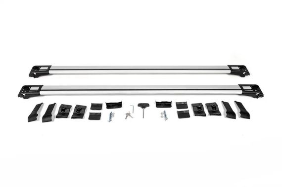 Багажник поперечины на стандартные рейлинги с замком WingBar V1 (2 шт) до 140 см, Серый для Jeep Cherokee KL 2013- гг | Зображення 4