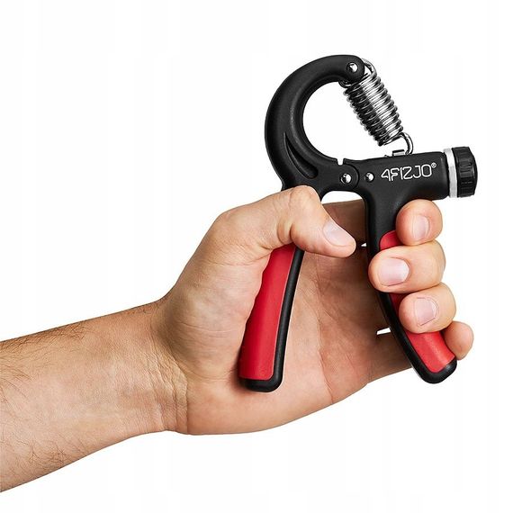 Еспандер кистьовий 4FIZJO пружинний з регульованим навантаженням 10-40 кг Black/Red 4FJ0252 (P-5907739313324) | Зображення 2