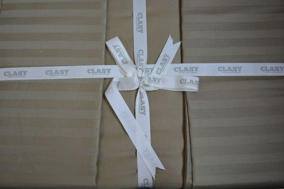 Постельное белье Clasy Stripe Satin 200х220 Yesili | Зображення 1