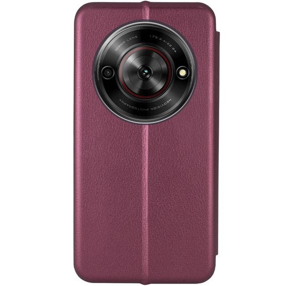 Шкіряний чохол-книжка Classy для ZTE Nubia Focus Бордовий | Зображення 1