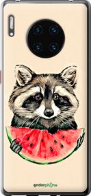 Чохол на Huawei Mate 30 Pro Єнотик з кавуном "4605u-1796-2448"