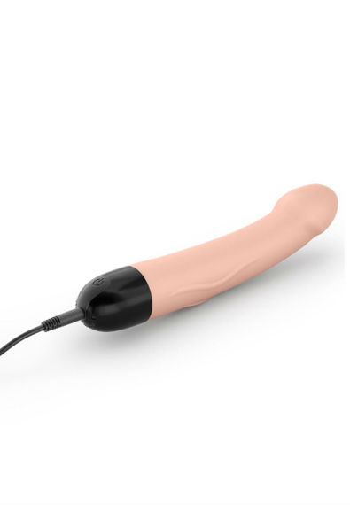 Вибратор Dorcel Real Vibration M Flesh 2.0, диам 3,7см, перезаряжаемый, для точки G | Зображення 1