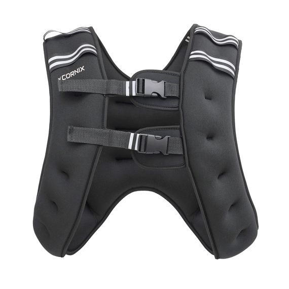 Жилет-обтяжувач для тренувань Cornix Weight Vest 8 кг XR-0344 Black