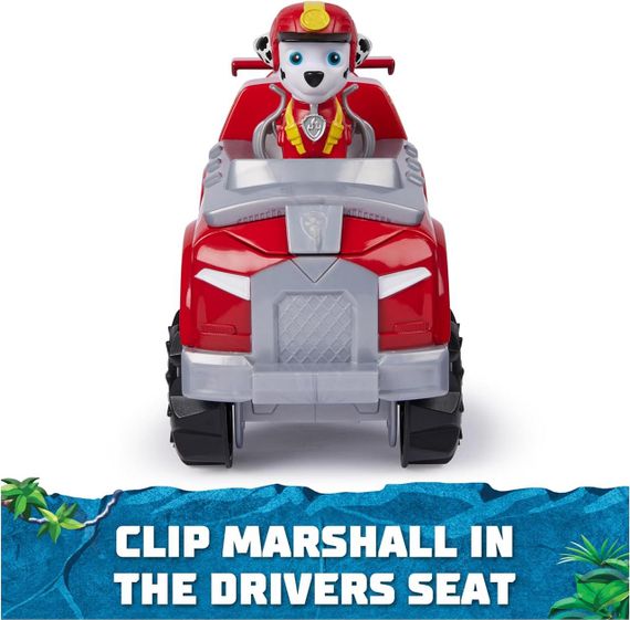 Щенячий патруль у джунглях Машина слон та фігурка Маршала Оригінал Paw Patrol Jungle Pups Marshall Elephant Vehicle | Зображення 4