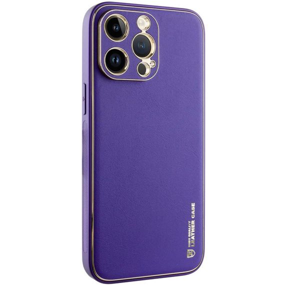 Шкіряний чохол Xshield для Apple iPhone 14 Pro Max (6.7") Фіолетовий / Ultra Violet | Зображення 1