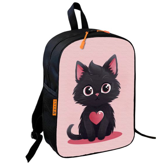 Школьный рюкзак детский с котенком + Сумка для обуви спортивной формы рюкзак-мешок  для мальчика (01704) | Зображення 4