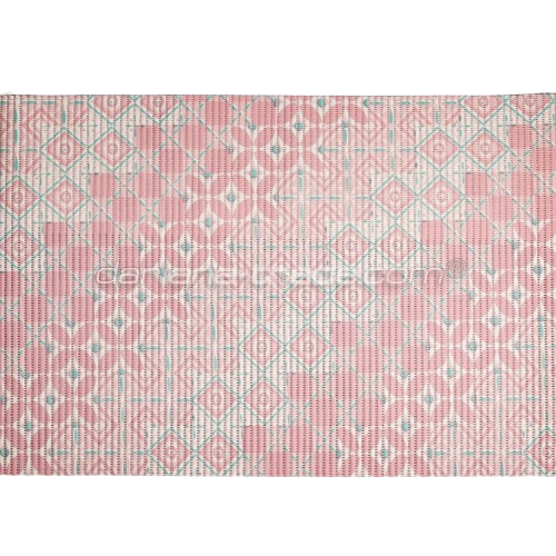 Аквамат 65*100 см рожковий ПВХ Даріана