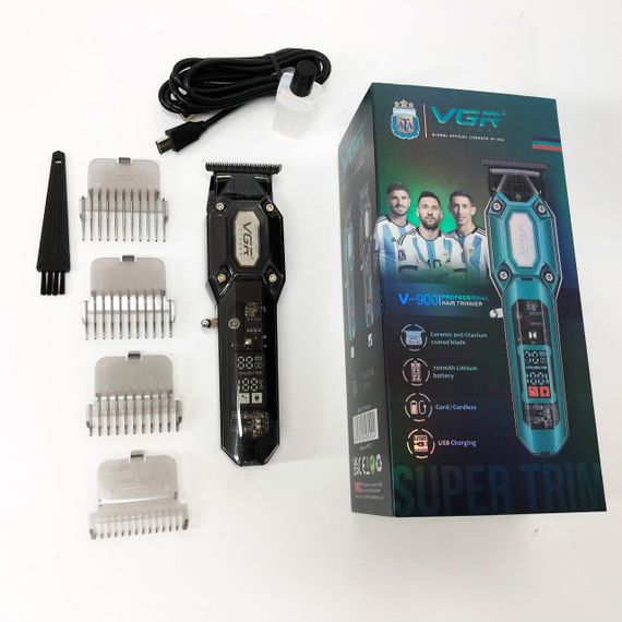 Бездротові машинки для стрижки легкі VGR V-900, Бездротовий тример для стрижки волосся NK-25 | Зображення 3
