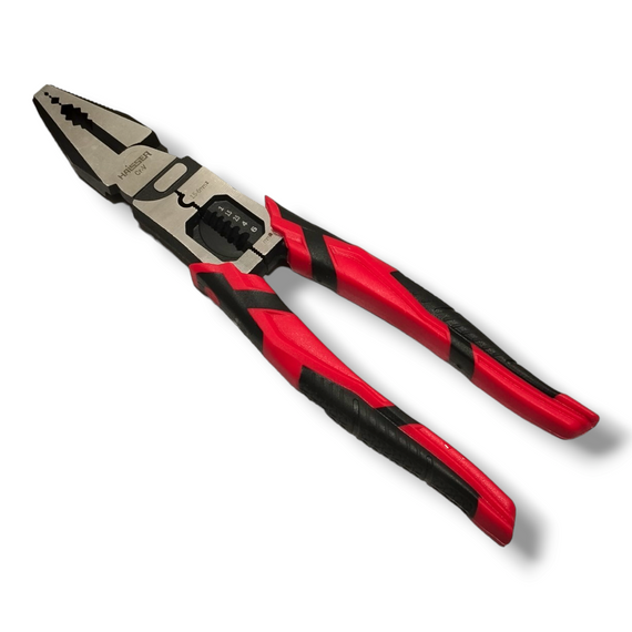 Плоскогубці 220мм універсальні зі знімачами ізоляції HAISSER (арт.41178) знімач ізоляції