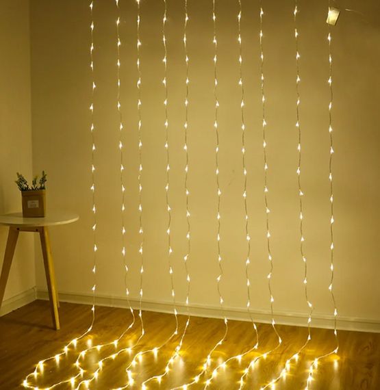Гірлянда Кінський хвіст зі Зіркою XPRO 2 м з 200 LED лампами та пультом дистанційного керування (234575646_827) | Зображення 2