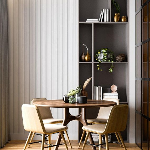 Декоративна стінова рейка перламутр 3000*160*23мм (D) SW-00001533 | Зображення 7