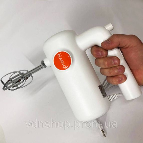 Миксер для приготовления теста и кремов, Миксер для домашнего кондитера Бытовой с насадками RU-78 | Зображення 8