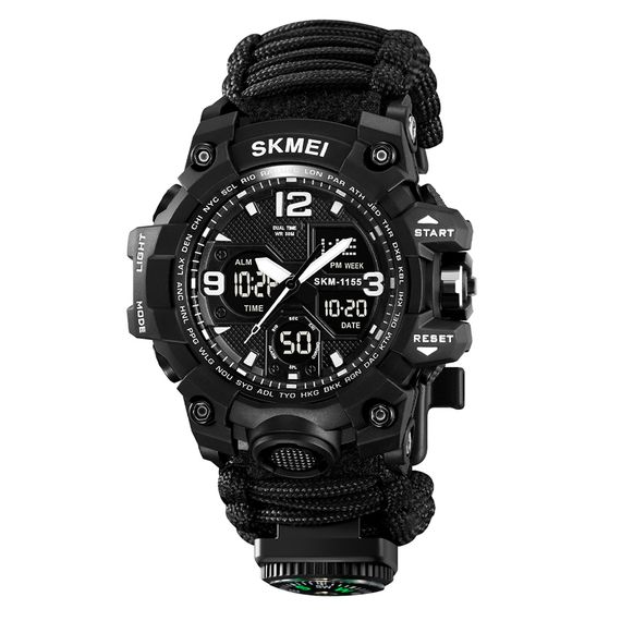 Чоловічий годинник Skmei 1155BNBK Black