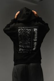 SILENT THUNDER HOODIE BLACK S