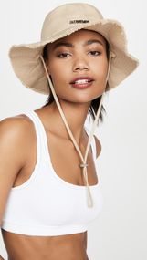 Панама Jacquemus Le Bob Artichaut One Size Beige