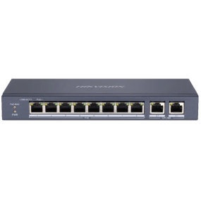 Hikvision DS-3E0310P-E/M(B) PoE Комутатор 10 портів некерований