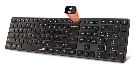 Клавиатура Genius SlimStar 126USB Black Ukr (31310017407)