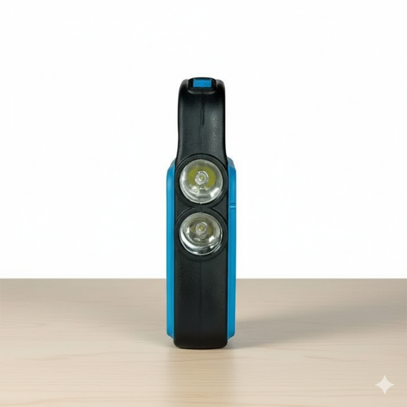 Фонарь прожектор USB с солнечной панелью и повербанком Solar LED light HS-8020 60 Вт водозащита IP65 | Зображення 1
