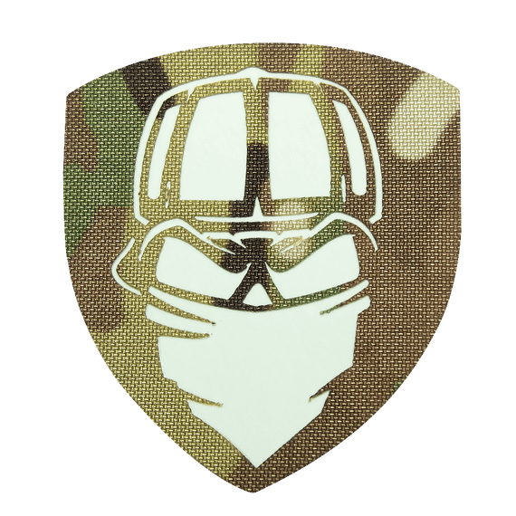 Шеврон Camotec Ультрас (7*8) Multicam/Люмін (9017)