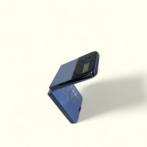 Кнопочный мобильный телефон раскладушка AIEK Flilo 4 на 4 сим карты Blue | Зображення 2